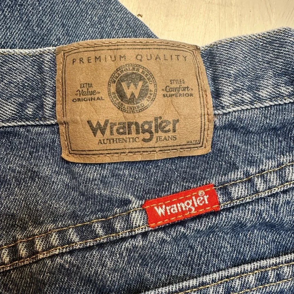Vintage Wrangler 96501DS Jeans 33x32 Mid Rise Straight Leg Western Denim